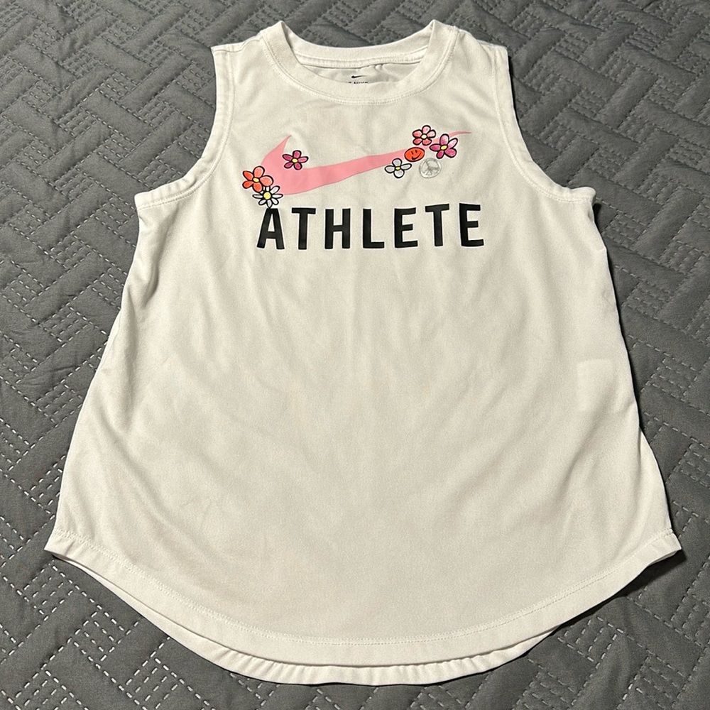 Nike Girls “Athlete” Tank, EUC, Size Medium